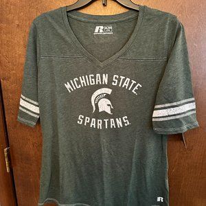 Women's  NWT XL Michigan State Spartans Shirt